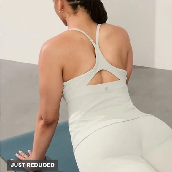 Two Athleta Vital built in bra tanks (2), fits cups A through C - Picture 2 of 6